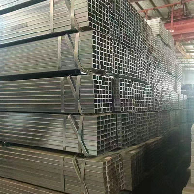 Kohlenstoffrohr-Quadrat- und Rechteckstahlrohren mit ASTM/AISI/SGCC/CGCC/TDC51DZM/TDC52DTS350GD/TS550GD/DX51D Z Q195-q345