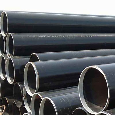 6m Länge Präzision hergestellt ASTM A252 Spirale ERW Schweißfasern aus Kohlenstoffstahl Schweißrunden Rohr mit API-Zertifikat