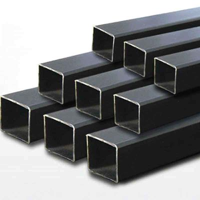 ASTM Standard Carbon Tube 4x4 Schwarz MS Stahl Quadratrohr 1,5 mm Dicke für Baustoffe