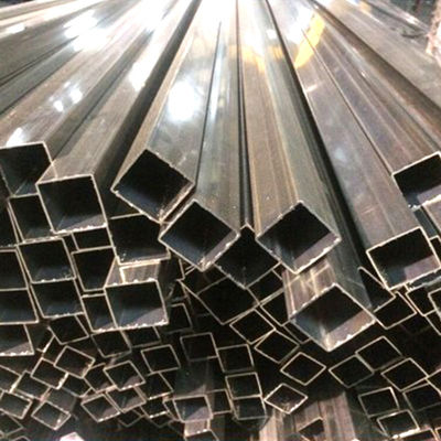 6 mm 2 mm Quadrat-Abschnitt Form Edelstahlrohr mit Kunden Anforderung Oberfläche