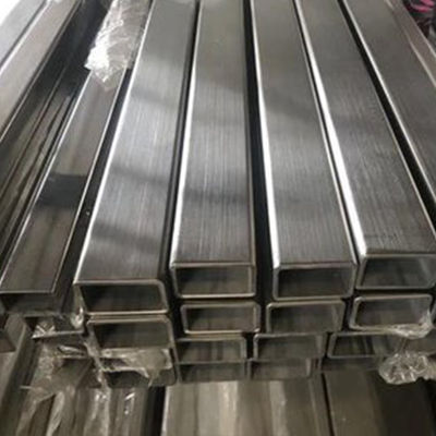 6 mm 2 mm Quadrat-Abschnitt Form Edelstahlrohr mit Kunden Anforderung Oberfläche