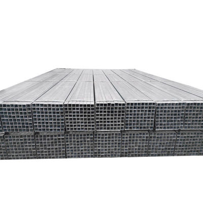 Nicht geölte Quadratrohre aus galvanisiertem Stahl mit 16 Gewicht 2x2 4x4 2,5x2,5 für Baustoßsysteme