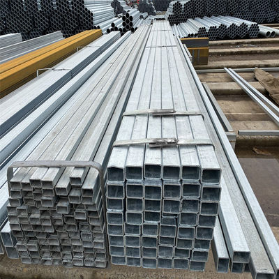 Härte Mittlere Härte Stahlbau quadratische Stahlröhre 20 mm pro kg mit Verzinkung