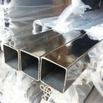 304 316L 40x40mm 100x100 38mm Quadratrohr aus Edelstahl mit Toleranz von ± 1% und nach theoretischem Gewicht in Rechnung gestellt