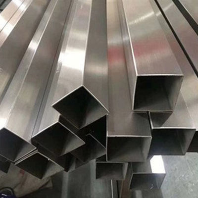 304 316L 40x40mm 100x100 38mm Quadratrohr aus Edelstahl mit Toleranz von ± 1% und nach theoretischem Gewicht in Rechnung gestellt