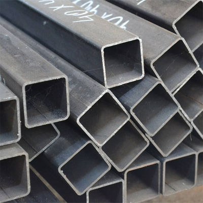 Gemaltes 304 316L 1x2 Rechteckige Haarlinie Endung Edelstahl Quadratrohr für Gasleitungen und langlebige bemalte Oberfläche