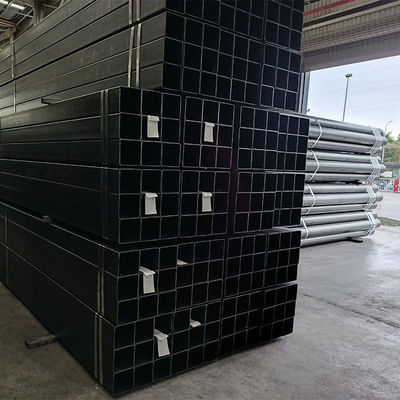 Kohlenstoffquadratstahlrohr 40x40 60x60 150x150 für den Bau SGCC/CGCC/TDC51DZM/TDC52DTS350GD/TS550GD/DX51D Z Q195-q345