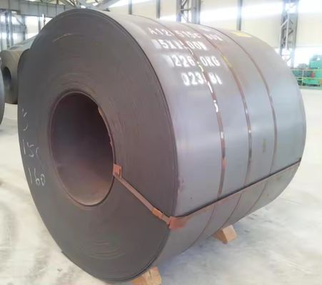 Niedrigkohlenstoffstahlspulen ASTM A36 A516 Gr.50/Gr.60/Gr.70/Gr.42 1018 1045 4130 4140 St37 Warmgewalzte Toleranz ± 1% Standard AiSi