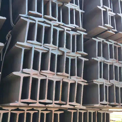Hot Dip Galvanized H Beam I Beam Stahlbohrlinie mit Stanzdienst und BA Oberflächenbearbeitung
