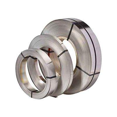304 201 316 316L Edelstahl Streifen Stahlspule für Dekoration 0.1mm-0.5mm Dicke Edelstahl
