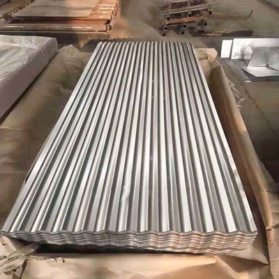 Galvanisierte überzogene Wellstahl-Dachplatte Zink überzogene Dachplatte für Gebäude Metall Zic 30-150g Z10-Z29 Beschichtung