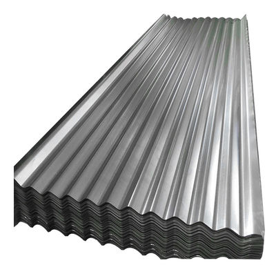 Galvanisierte überzogene Wellstahl-Dachplatte Zink überzogene Dachplatte für Gebäude Metall Zic 30-150g Z10-Z29 Beschichtung