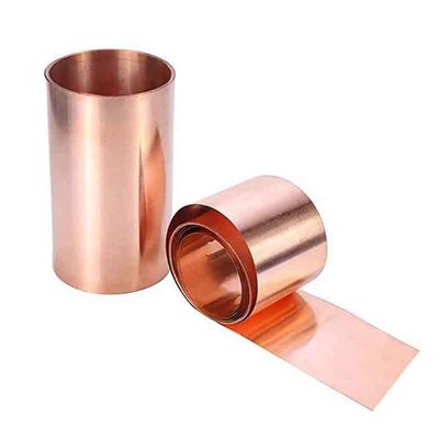 Saubere Oberfläche Kupferbandspule 99,9% C10200/C11000/C12000/C12200/TU1/TU2/T2 mit und erschwinglich bei Herstellern