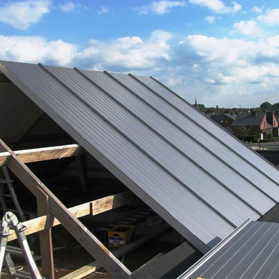 762-2000mm Breite Maßgeschneiderte Dicke RAL 7023 Betongraue PPGI-Dachbleche für kostenlose Probe