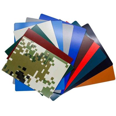 Custom PPGI Stahlspule Kunden Muster Farbe RAL 0,1-3mm Warmgewürfelt Galvanisiert Farbbeschichtung Platte Zhongyu Stahl