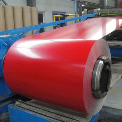 PPGI PPGL-Blatt Kunden Proben Farbe RAL Toleranz ±1% Vormalte DX51D Galvanisierte Stahlspule