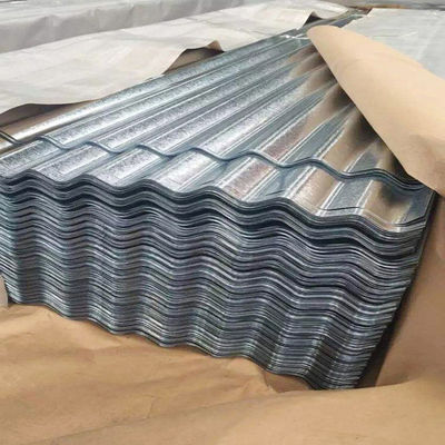 DX52D Z140 Z100 20 Gauge Verzinkte PPGI Farbe Welldachplatte Weißplatte Stahldachplatte mit ASTM-Standard
