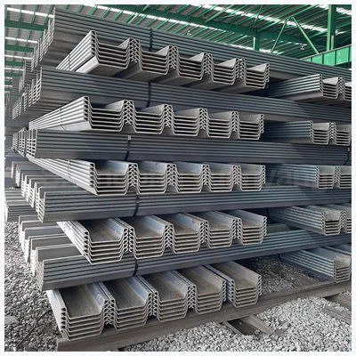 ASTM Standard Warmgewalzte Kaltgewalzte Larssen Verriegelung 9M 12M 15M 18M Z Stahlblechstapelung für Ihre Kundenanforderungen