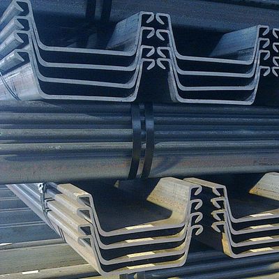 Z-Typ warmgewalzte galvanisierte A660 Kohlenstoffstahlplattenpfeiler für St37/St42/St37-2/St35.4/St52.4/St35 Materialien