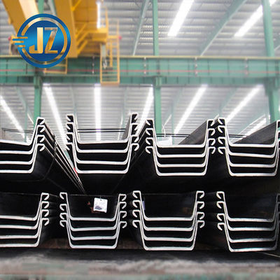 Z-Typ warmgewalzte galvanisierte A660 Kohlenstoffstahlplattenpfeiler für St37/St42/St37-2/St35.4/St52.4/St35 Materialien