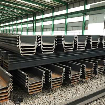 Z-Typ warmgewalzte galvanisierte A660 Kohlenstoffstahlplattenpfeiler für St37/St42/St37-2/St35.4/St52.4/St35 Materialien