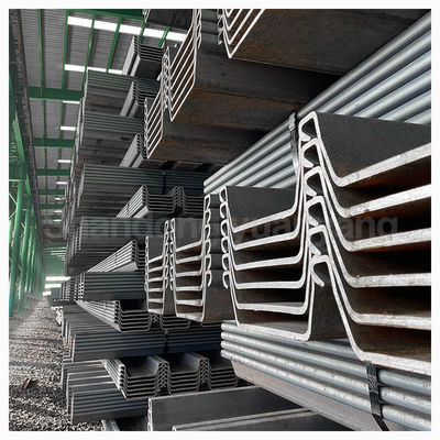 SY295 SY390 Warmgewalzte Z 500 -700 Grade 355 500mm 400x100x10,5mm Stahlblechstapel für Bauprojekte