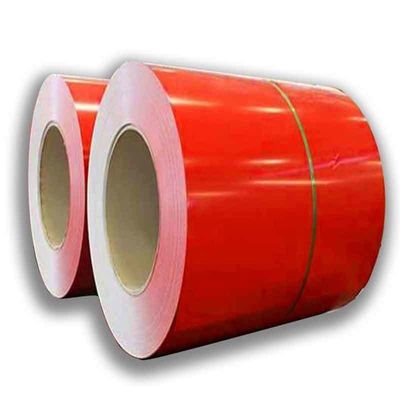 Ral 9002 Ral9001 PPGI-Spulen Druckfarbbeschichtete Stahlspule in Weiß mit Toleranz ± 1% und Ral Standardfarbe