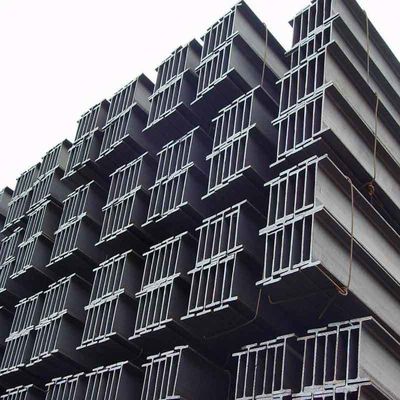 JIS SS400 Hochspezifikation Kohlenstoffstahl H-Strahl nach theoretischem Gewicht mit 100 mm-900 mm Webbreite in Rechnung gestellt