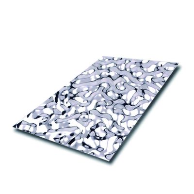 ASTM Standard 300 Serie 8K Goldene Spiegel Hammer Wellstahl für verschiedene Branchen