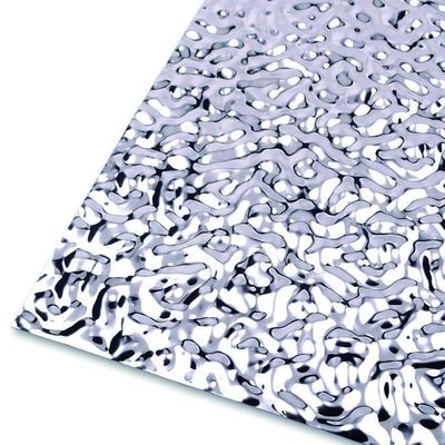 ASTM Standard 300 Serie 8K Goldene Spiegel Hammer Wellstahl für verschiedene Branchen