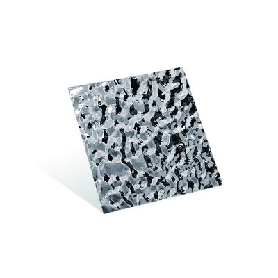 ASTM Standard Warmgewalzte 1mm-5mm Wellstahlplatte in Wasser Wellenmuster Farbige Edelstahlbleche