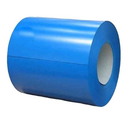 ASTM JIS 201 202 304L 316L 914L 2507 Blauer Stahl Eisen und Stahl Ral 5016 Farbbeschichtete vorgefärbte PPGI Galvalume Stahlspule