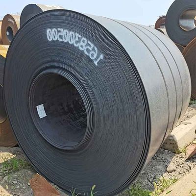 ASTM-Standard, individuell angepasste Dicke Q235B Warmgewalzt A572gr65 C1022 Q345 5mm 10mm 15mm Leichte Kohlenstoffstahlspule für Gebäude