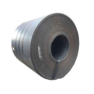 ASTM-Standard, individuell angepasste Dicke Q235B Warmgewalzt A572gr65 C1022 Q345 5mm 10mm 15mm Leichte Kohlenstoffstahlspule für Gebäude