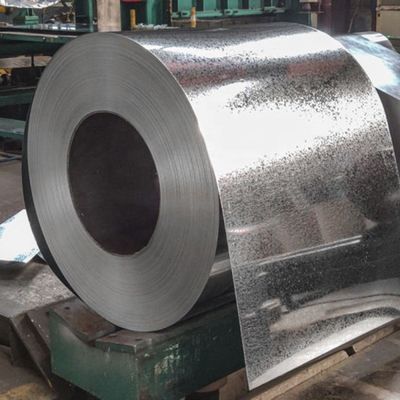 Sgcc 0,25 6 mm Spirale warm eingetaucht Zink ppgi Farbbeschichtung gi 26 20 28 Spalung galvanisierte Stahlspirale Spangle Typ Zero Spangle