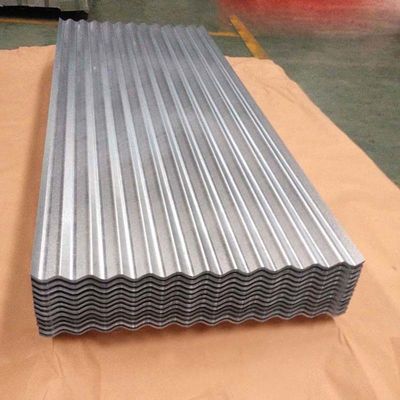 Zhongyu Zic 30-150g Galvanisiertes Wellstahldachblech Zinkbeschichtete Dachplatte für Gebäude mit Stanzdienst