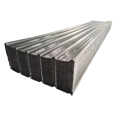 Zhongyu Zic 30-150g Galvanisiertes Wellstahldachblech Zinkbeschichtete Dachplatte für Gebäude mit Stanzdienst
