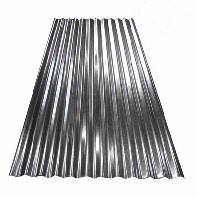 Zhongyu Zic 30-150g Galvanisiertes Wellstahldachblech Zinkbeschichtete Dachplatte für Gebäude mit Stanzdienst