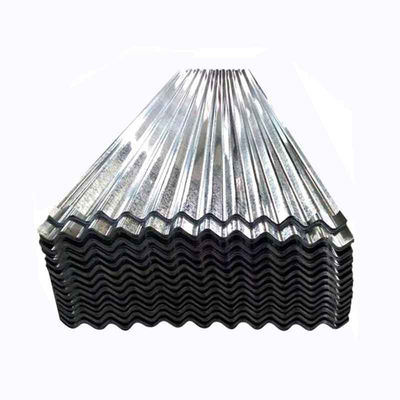 Zhongyu Zic 30-150g Galvanisiertes Wellstahldachblech Zinkbeschichtete Dachplatte für Gebäude mit Stanzdienst