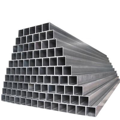 Nichtlegierte ASTM A50 1*1 Zoll 40x60 GI Quadratstahlrohre 20x20x2 100x100 Carbonstahlquadratrohre mit ISO9001-Zertifikat