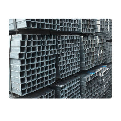 ASTM A106 A36 A53 BS Shs Quadratisch galvanisierte Struktur Erw Rechteckstahlrohr mit ± 1% Toleranz und Proben