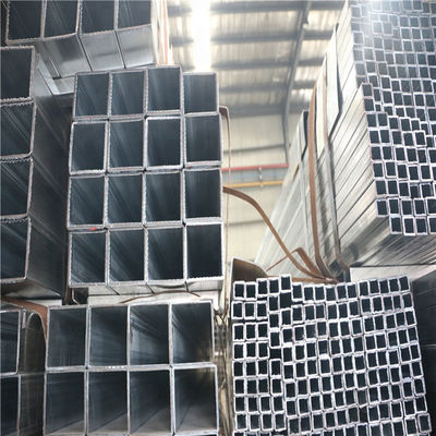 ASTM A106 A36 A53 BS Shs Quadratisch galvanisierte Struktur Erw Rechteckstahlrohr mit ± 1% Toleranz und Proben