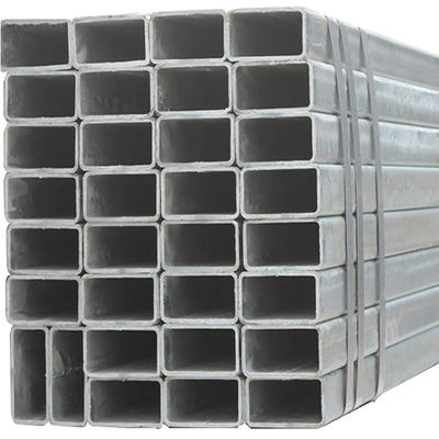 25x50 50x50 20 AISI1020 JISS20C/S22C Kohlenstoffquadratrohr Rechteckig Hohlrohr Stahlrohr mit anpassbarer Dicke
