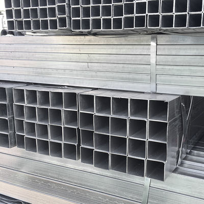 25x50 50x50 20 AISI1020 JISS20C/S22C Kohlenstoffquadratrohr Rechteckig Hohlrohr Stahlrohr mit anpassbarer Dicke