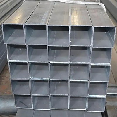 API-zertifizierte Q235-Kohlenstoffquadratröhre Rechteckige Hohlstahlröhre 25x50 50x50 mm zur Rechnungsstellung nach theoretischem Gewicht