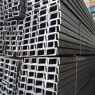 Q235/Q345/SS400/ST37-2/ST52/Q420/Q460/S235JR/S275JR/S355JR Galvanisierter Stahl Unistrut C Strut Kanal mit Längenoptionen