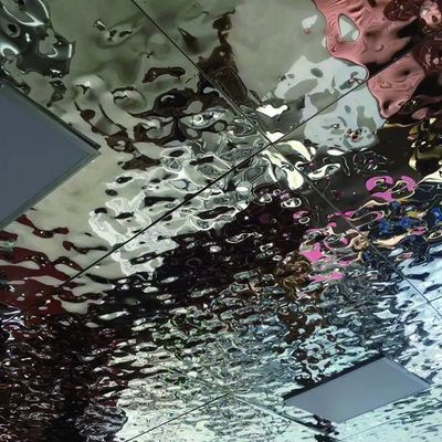 Standard-Kesselplatte AiSi-Wasserrunden Edelstahlblech Metallwandplatte für Architektur