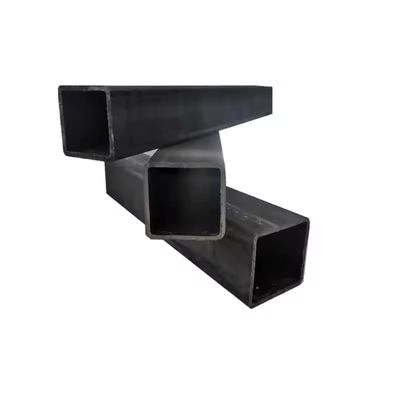 Warmgewalzte AISI 1020 Automotive Grade S355JR Quadratröhre mit Karbon-Schwarz-Eisen, lackierte Oberfläche 20x20 mm Nahtlosstahl