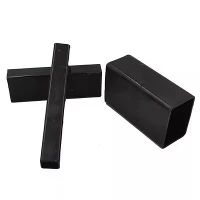 Warmgewalzte AISI 1020 Automotive Grade S355JR Quadratröhre mit Karbon-Schwarz-Eisen, lackierte Oberfläche 20x20 mm Nahtlosstahl