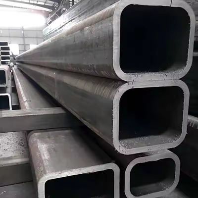 Warmgewalzte AISI 1020 Automotive Grade S355JR Quadratröhre mit Karbon-Schwarz-Eisen, lackierte Oberfläche 20x20 mm Nahtlosstahl